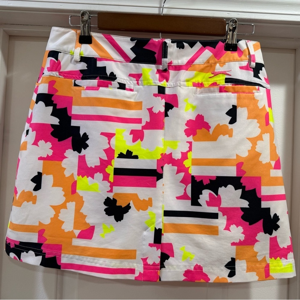 Slazenger Graphic Athletic Golf Skort Size 6 Tennis Pickleball